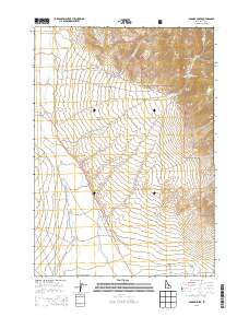 Badger Creek 2013 topographic map thumbnail