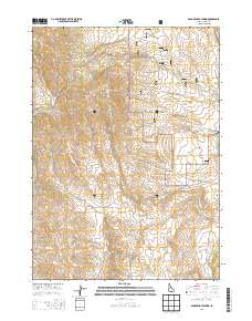 Badger Hole Spring 2013 topographic map thumbnail