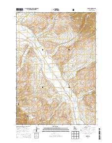 Baker 2013 topographic map thumbnail