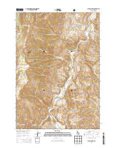 Bald Mountain 2013 topographic map thumbnail