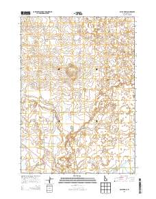 Baldy Knoll 2013 topographic map thumbnail