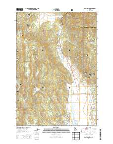 Bally Mountain 2013 topographic map thumbnail
