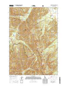 Banner Summit 2013 topographic map thumbnail