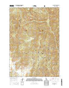 Basin Butte 2013 topographic map thumbnail