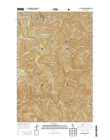 Bathtub Mountain 2013 topographic map thumbnail