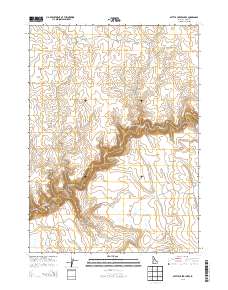 Battle Creek Lakes 2013 topographic map thumbnail