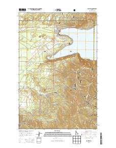 Bayview 2013 topographic map thumbnail