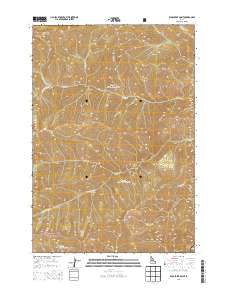 Bear Creek Point 2013 topographic map thumbnail