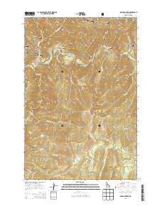 Bear Mountain 2013 topographic map thumbnail