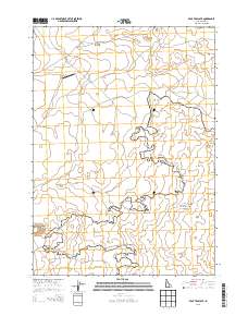Bear Trap Cave 2013 topographic map thumbnail