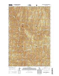 Beaver Jack Mountain 2013 topographic map thumbnail