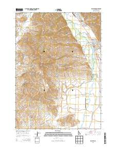 Bellevue 2013 topographic map thumbnail