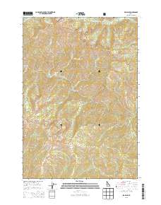 Big Baldy 2013 topographic map thumbnail