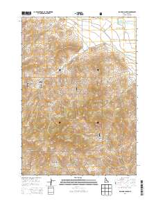 Big Blind Canyon 2013 topographic map thumbnail