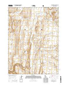 Big Creek Ranch 2013 topographic map thumbnail