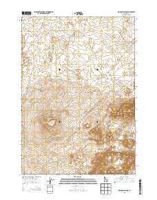 Big Grassy Ridge 2013 topographic map thumbnail