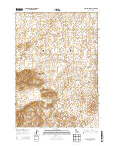 Big Grassy Ridge SE 2013 topographic map thumbnail