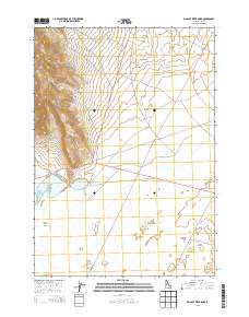 Big Lost River Sinks 2013 topographic map thumbnail