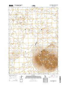 Big Southern Butte 2013 topographic map thumbnail