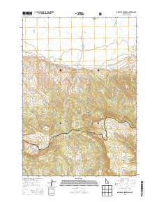 Big Table Mountain 2013 topographic map thumbnail