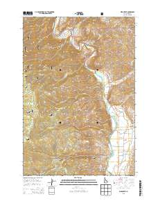 Bird Creek 2013 topographic map thumbnail