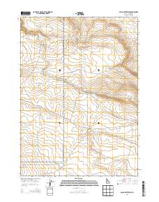 Black Butte West 2013 topographic map thumbnail