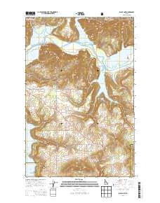 Black Lake 2014 topographic map thumbnail