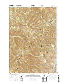 Black Mountain 2013 topographic map thumbnail