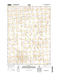 Black Ridge Crater 2013 topographic map thumbnail