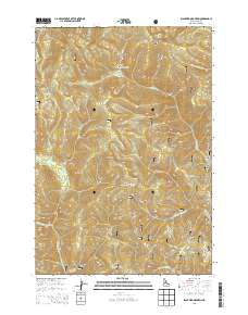 Blackbird Mountain 2013 topographic map thumbnail