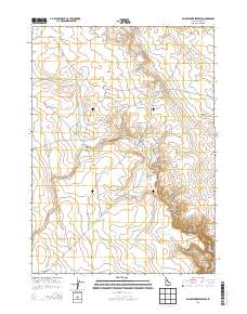 Blackstone Reservoir 2013 topographic map thumbnail