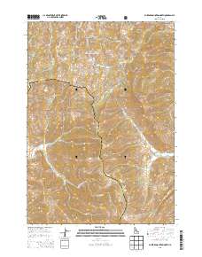 Blizzard Mountain North 2013 topographic map thumbnail