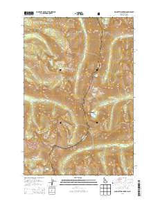 Blodgett Mountain 2013 topographic map thumbnail