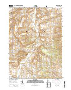 Blue Hill 2013 topographic map thumbnail