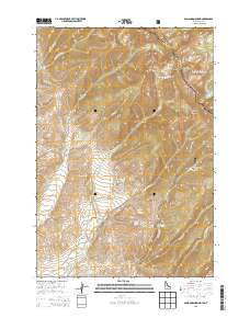 Bohannon Spring 2013 topographic map thumbnail