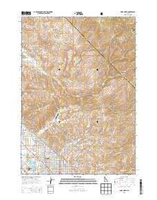 Boise North 2013 topographic map thumbnail