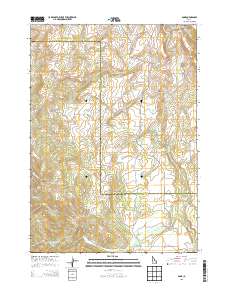 Bone 2013 topographic map thumbnail