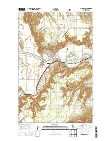 Bonners Ferry 2013 topographic map thumbnail