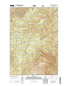 Boston Mountain 2013 topographic map thumbnail