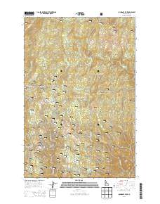 Boundary Peak 2014 topographic map thumbnail