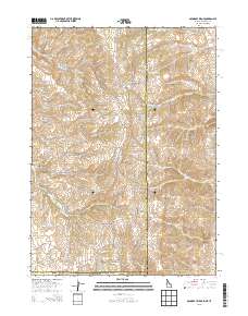 Boundary Ridge 2013 topographic map thumbnail