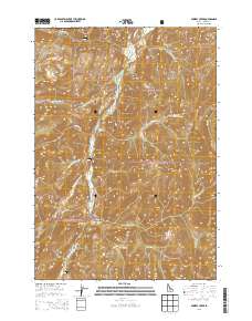 Bowery Creek 2013 topographic map thumbnail