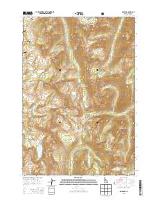 Box Lake 2013 topographic map thumbnail