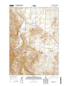 Bradbury Flat 2013 topographic map thumbnail