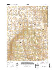 Bradley Mountain 2013 topographic map preview