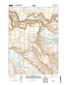 Bruneau 2013 topographic map thumbnail