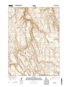 Buckhorn 2013 topographic map thumbnail