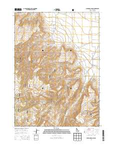 Buckhorn Canyon 2013 topographic map thumbnail