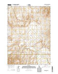 Buckskin Basin 2013 topographic map thumbnail