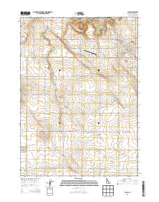 Buhl 2013 topographic map thumbnail